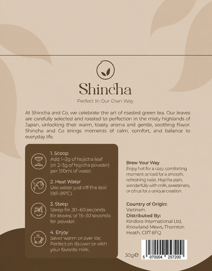 Hojicha - Roasted green tea