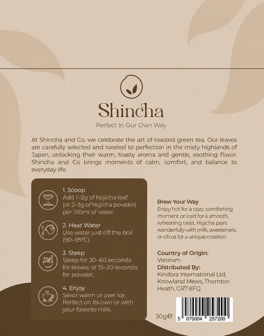 Hojicha - Roasted green tea